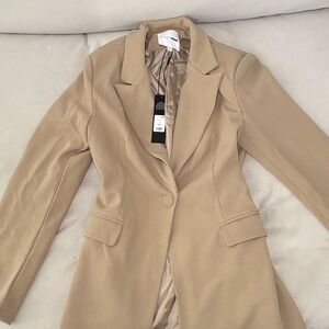 Fashion Nova Classic Camel Blazer